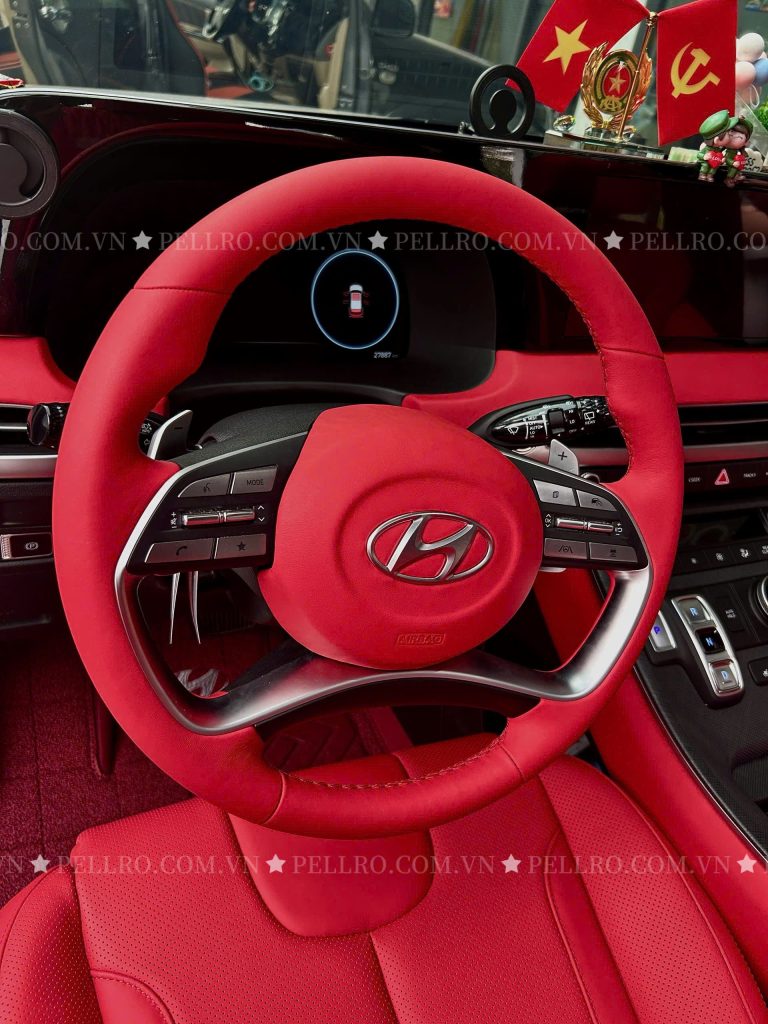Boc ghe da o to Da bo nguyen tam Italia Hyundai Palisade 14