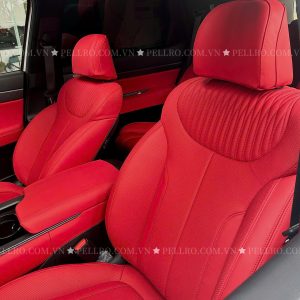 Bọc ghế da ô tô - Da bò nguyên tấm Italia - Hyundai Palisade