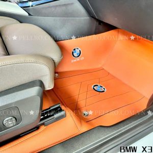 Alternative view of Thảm lót sàn ô tô - Da bò thật nguyên tấm ITALIA  - BMW X3