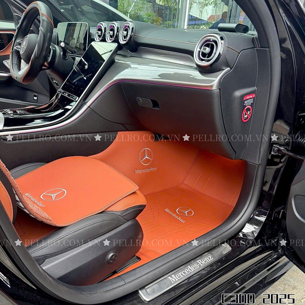 Tham lot san o to da bo that Italia Mercedes C300 6