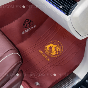 Thảm lót sàn ô tô – Da bò thật nguyên tấm ITALIA – MAYBACH GLS4080