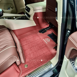 Alternative view of Thảm lót sàn ô tô - Da bò thật nguyên tấm ITALIA - GLS450 2022