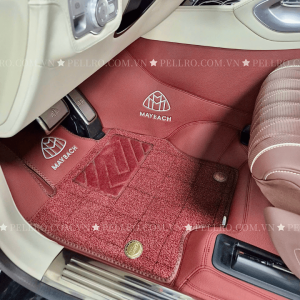 Thảm lót sàn ô tô - Da bò thật nguyên tấm ITALIA - GLS450 2022