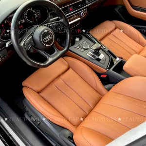 Alternative view of Bọc ghế ô tô – Da bò nguyên tấm Italia – Audi 2018
