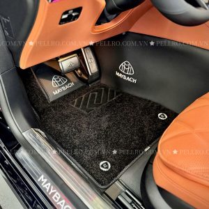Thảm lót sàn ô tô – Da bò thật nguyên tấm Italia – Maybach S450 2026