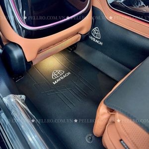 Alternative view of Thảm lót sàn ô tô – Da bò thật nguyên tấm Italia – Maybach S450 2026